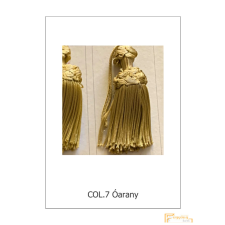  (15 szín) Függöny bojt. Kulcsbojt 10200/7 Óarany lakástextília