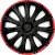 16NERORB 16" DÍSZTÁRCSA Nero R Black 4db-os garnitúra