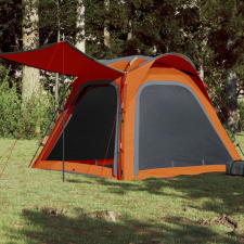 185T Taffeta 4-személyes szürke-narancs sátor 240x221x160 cm sátor