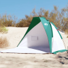  185T Taft tengerzöld strandsátor 268x223x125 cm