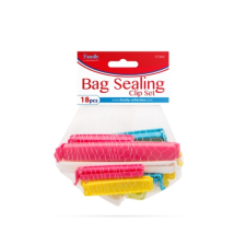  18 db különböző méretű műanyag zacskózáró csipesz sütés és főzés
