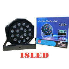 18 ledes mini RGB kivetítő DMX512 éjjeli fény