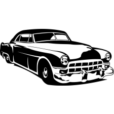  1953 Chevrolet Bel Air autó dekoráció