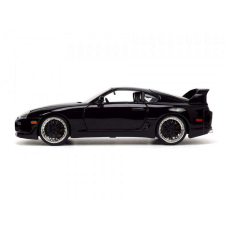  1995 Toyota Supra fekete Fast &amp; Furious modell autó 1:24 makett