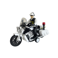  1 /16 rendőrmotor, zenél, világít (3951) autóalkatrész