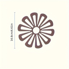  1 db szilikon virág mintás, hőálló alátét konyhai eszköz