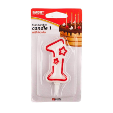  1. számú gyertya party kellék