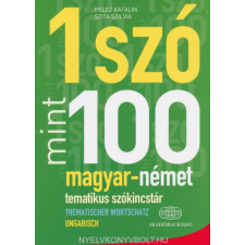 1 SZÓ MINT 100 MAGYAR-NÉMET TEM SZÓ nyelvkönyv, szótár