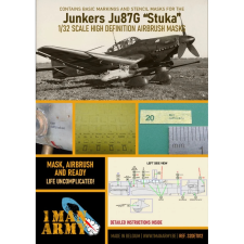 1MANARMY Junkers Ju 87G Stuka repülőgép makett 1MA32DET012 makett