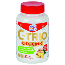 1x1 vitaday c-trio c+d3+cink gyömbér rágótabletta 90 db vitamin és táplálékkiegészítő
