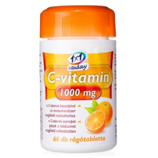 1x1 VITADAY C-VITAMIN 1000 MG RÁGÓTABL. vitamin és táplálékkiegészítő