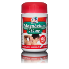 1x1 vitaday magnézium 250 mg filmtabletta 100 db vitamin és táplálékkiegészítő