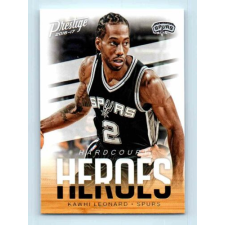 2016-17 Panini Prestige Hardcourt Heroes # 10 Kawhi Leonard gyűjthető kártya