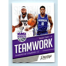  2016-17 Panini Prestige Teamwork # 12 Rudy Gay/DeMarcus Cousins gyűjthető kártya