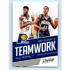 2016-17 Panini Prestige Teamwork # 19 Paul George/Jeff Teague gyűjthető kártya