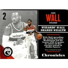 2017-18 Panini Chronicles # 71 John Wall gyűjthető kártya