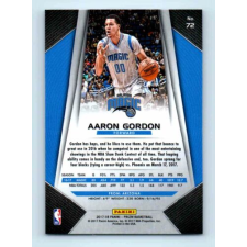 2017-18 Prizm Basketball Base # 72 Aaron Gordon gyűjthető kártya