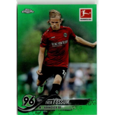 2018-19 Topps Chrome Bundesliga Green #32 Iver Fossum 70/99 gyűjthető kártya
