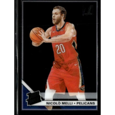 2019-20 Clearly Donruss Rated Rookie # 97 Nicolo Melli gyűjthető kártya