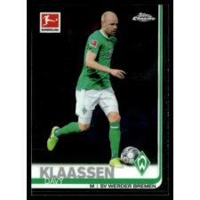 2019-20 Topps Chrome Bundesliga #63 Davy Klaassen gyűjthető kártya