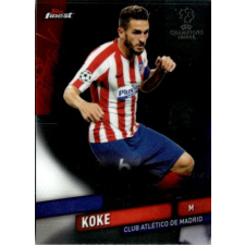  2019-20 Topps Finest UEFA Champions League  #36 Koke gyűjthető kártya