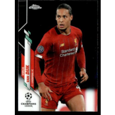  2019 Topps Chrome UEFA Champions League  #50 Virgil van Dijk gyűjthető kártya