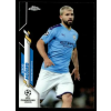  2019 Topps Chrome UEFA Champions League  #92 Sergio Agüero