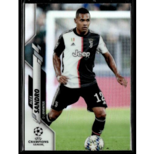2019 Topps Chrome UEFA Champions League Refractor #6 Alex Sandro gyűjthető kártya
