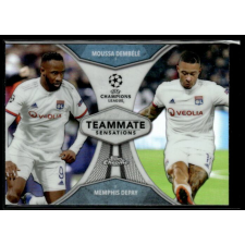  2019 Topps Chrome UEFA Champions League Teammate Sensations  #TS-DD Moussa Dembélé/Memphis Depay gyűjthető kártya