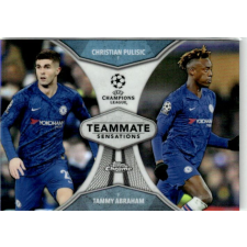  2019 Topps Chrome UEFA Champions League Teammate Sensations  #TS-PA Christian Pulisic/Tammy Abraham gyűjthető kártya