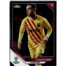  2021-22 Topps Chrome UEFA Champions League  #81 Sergiño Dest gyűjthető kártya