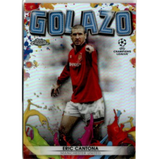 2021-22 Topps Chrome UEFA Champions League Golazo #G-8 Eric Cantona gyűjthető kártya