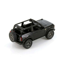  2022 Ford Bronco hátrahúzós autó fekete 1:34 makett