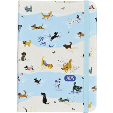 2025 Playful Pups Weekly Planner (16 Months, Sept 2024 to Dec 2025) naptár, kalendárium