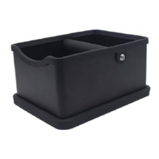  2047B saválló zacckiütő doboz 180*235*120mm-fekete kávéfőző kellék