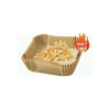  20*20 cm-es szögletes air fryer sütőpapír 50 db