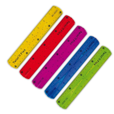 20 cm School Art flexibilis vonalzó, vegyes színek (1 db) vonalzó