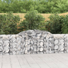  20 db íves horganyzott vas gabion kosár 300x30x80/100 cm kerti tárolás
