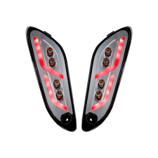 21219 Jelzőkészlet SIP hátul balra, jobbra Vespa Primavera, Sprint 50-150ccm-hez motorkerékpár irányjelző