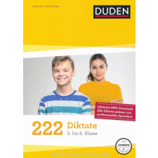 222 DIKTATE - 5. BIS 8. KLASSE nyelvkönyv, szótár