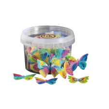  24 db színes ostyapillangó alapvető élelmiszer