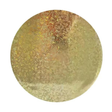  25 cm-es arany-holografikus tortadob sütés és főzés