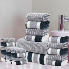  25 részes törölköző szett sötétszürke DV6728756 lakástextília
