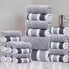  25 részes törölköző szett szürke DV6728756-SZ