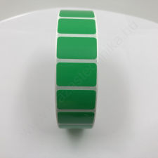  25x15 mm PE címke (2500db/40) - zöld etikett