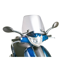 279 Robogó szélvédő Puig Trafic füst - Piaggio Fly 50 (05-14) szélvédő spoiler