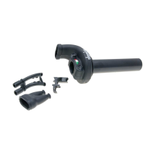 283 Domino KRE 03 off-road univerzális fekete gyorsgázkar 2.6°/45mm egyéb motorkerékpár alkatrész