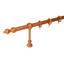 28 mm Ø Cseresznye fa karnis szett (160 cm) karnis, függönyrúd