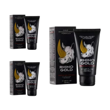 2+1 akció - Rhino Gold Potencianövelő és Erekció Gél Férfiaknak (50ml) csomag potencianövelő