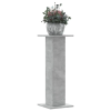  2 db betonszürke szerelt fa növénytartó állvány 30 x 30 x 40 cm